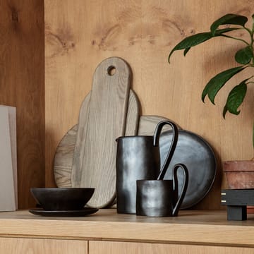 Flow skål 14,5 cm - Svart - ferm LIVING