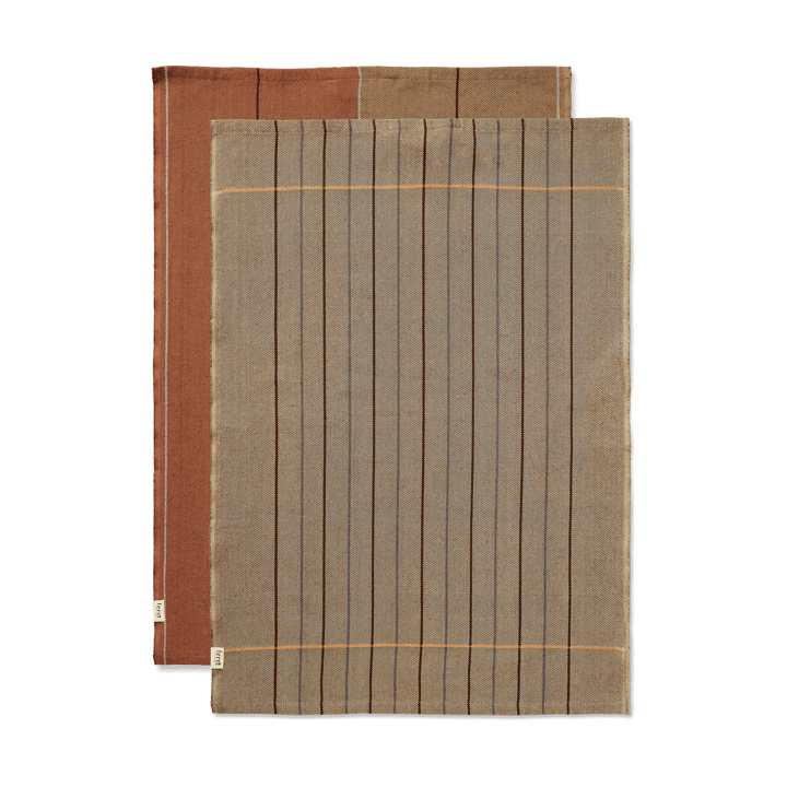 Ito kökshandduk 50x70 cm 2-pack - Hazel-oat - ferm LIVING