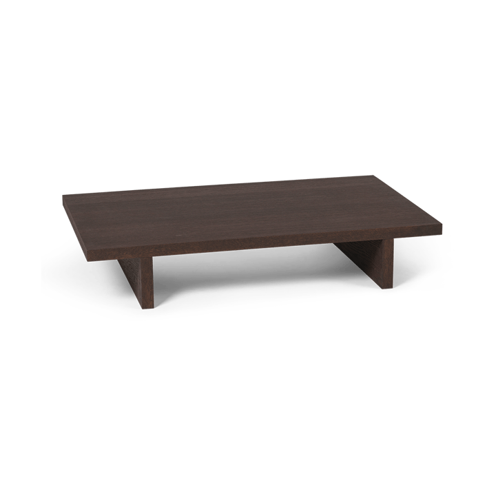 Kona low table sidobord, Dark Stained oak veneer ferm LIVING