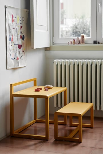 Little Architect bänk - Yellow - Ferm Living