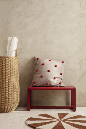 Little Architect Bench bänk - Poppy red - Ferm Living