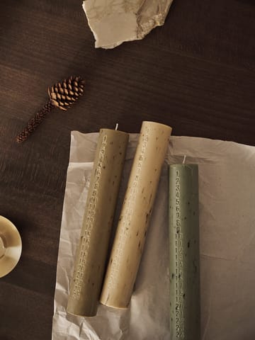 Mura kalenderljus - Artichoke green - ferm LIVING