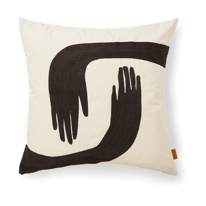 Pose kudde 50x50 cm - Coffee-undyed - ferm LIVING