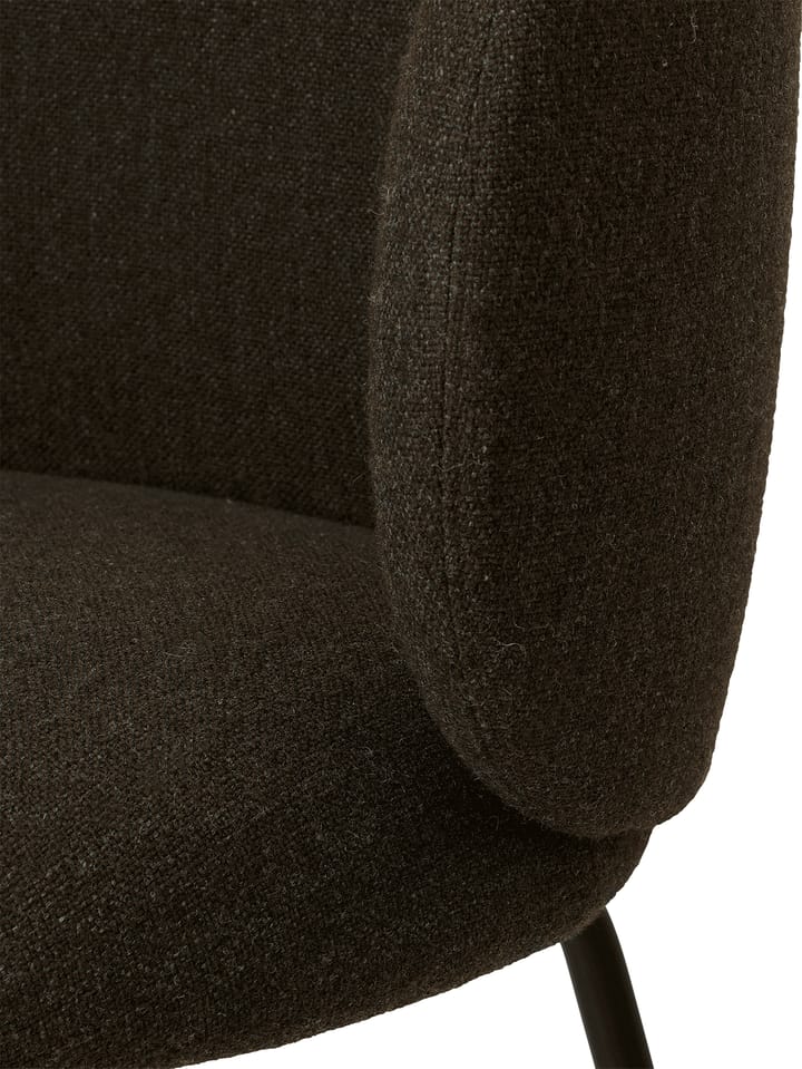 Rico dining chair hallingdal, Dark grey brown-black ferm LIVING