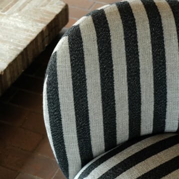 Rico lounge chair fåtölj - Louisiana sand black - ferm LIVING