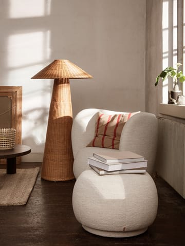 Rico pouf sittpuff - Bouclé offwhite - ferm LIVING