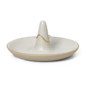 Ring Cone ringhållare - Off-white speckle - ferm LIVING