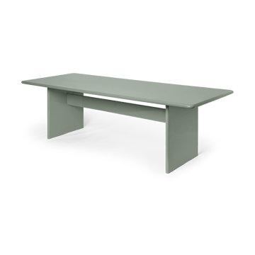 Rink matbord large 240x90x74 cm - Tea green - ferm LIVING