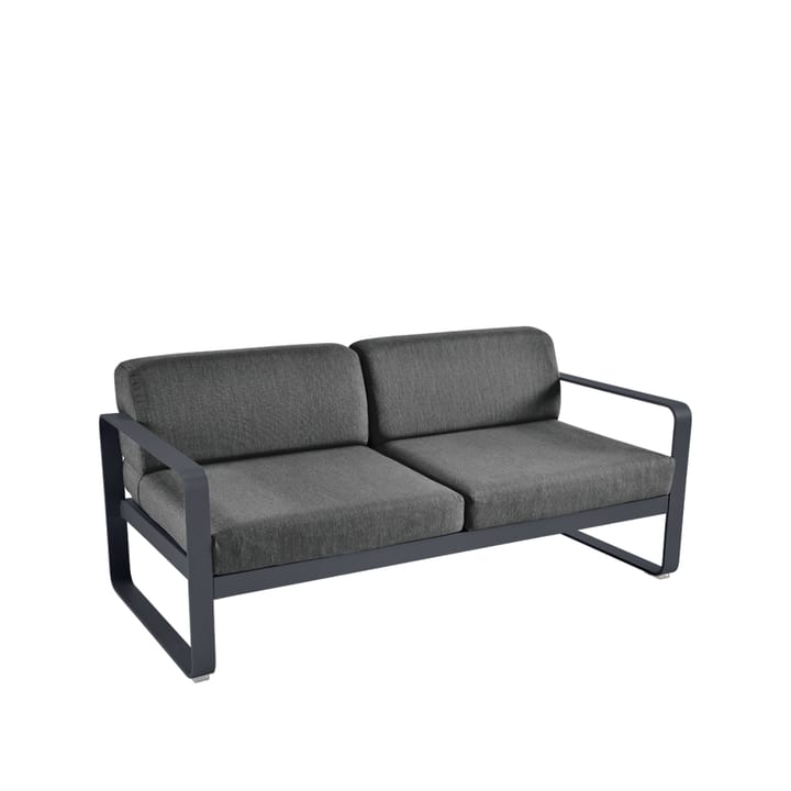 Bellevie 2-sits soffa - anthracite, graphite grey dyna - Fermob