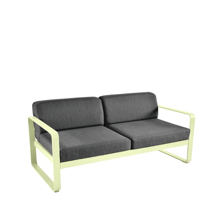 Bellevie 2-sits soffa - frosted lemon, graphite grey dyna - Fermob