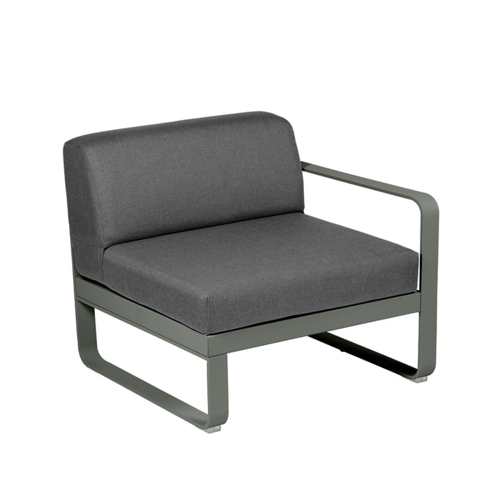 Bellevie Right modulsoffa - rosemary, graphite grey dyna, 1-sits - Fermob