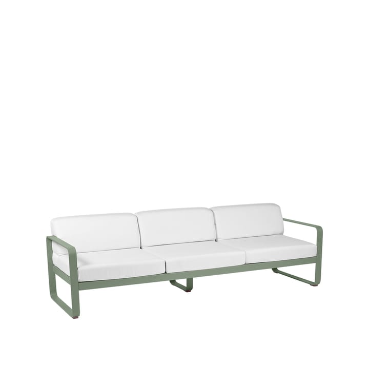 Bellevie soffa - 3-sits cactus, off-white dyna - Fermob