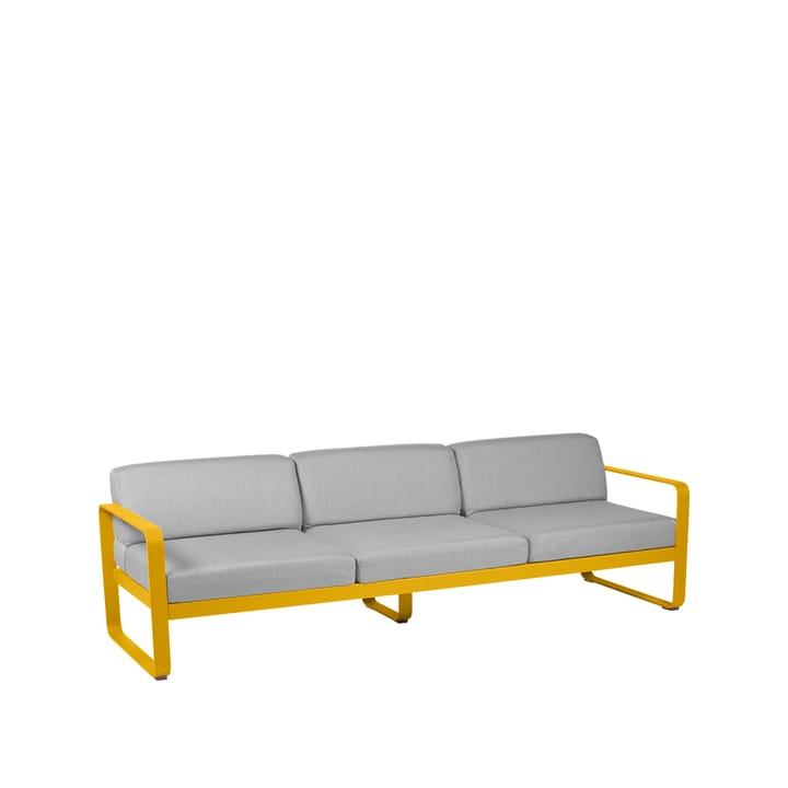 Bellevie soffa - 3-sits honey-flannel grey dyna - Fermob