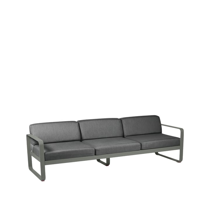 Bellevie soffa - 3-sits rosemary, graphite grey dyna - Fermob