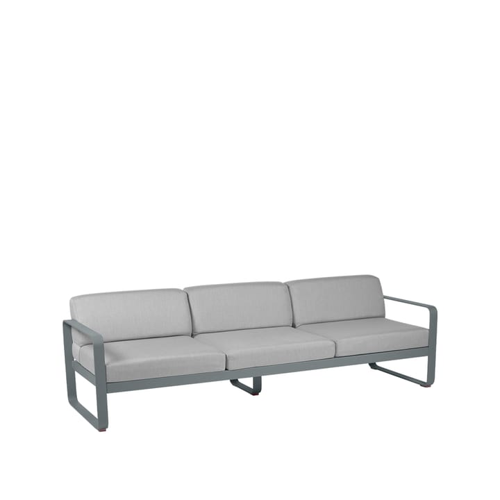 Bellevie soffa - 3-sits storm grey, flannel grey dyna - Fermob