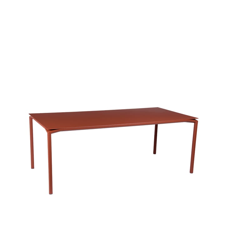 Calvi bord 195x95 cm - red ochre - Fermob