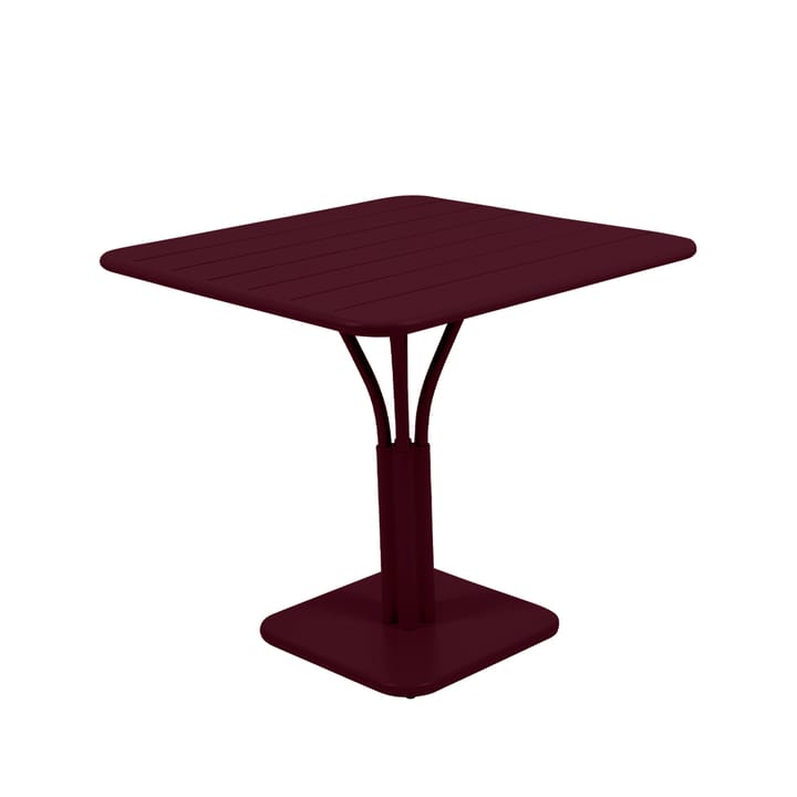 Luxembourg Pedestal bord kvadratiskt - black cherry - Fermob