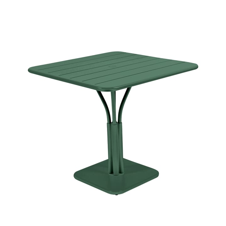 Luxembourg Pedestal bord kvadratiskt - cedar green - Fermob