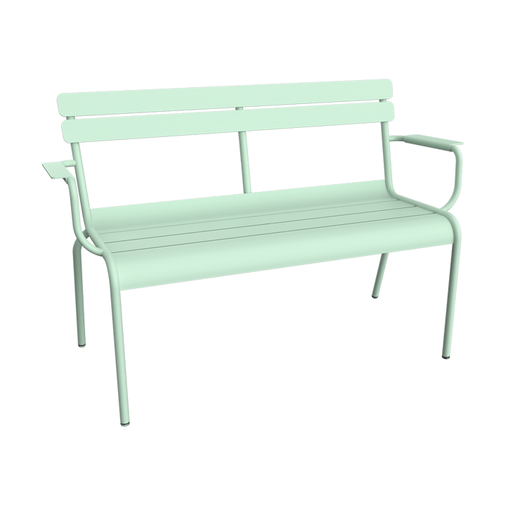 Luxembourg soffa med armstöd 131x55,5x86 cm - Ice mint - Fermob