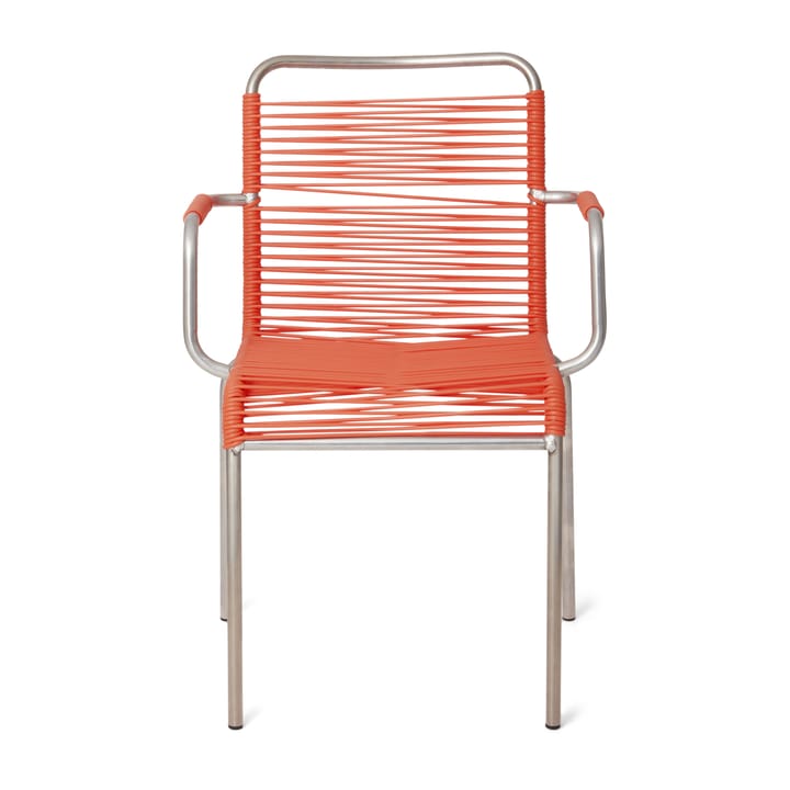 Mya karmstol aluminium, Orange Fiam