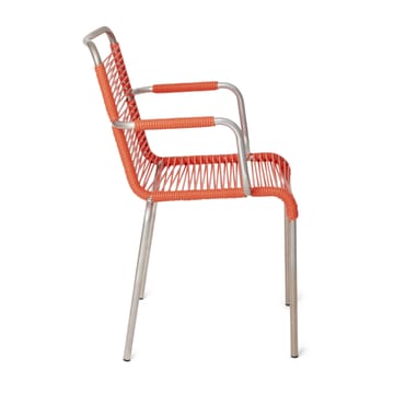 Mya karmstol aluminium - Orange - Fiam