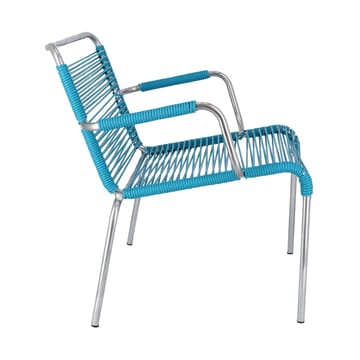 Mya Lounge karmstol - Turquoise - Fiam