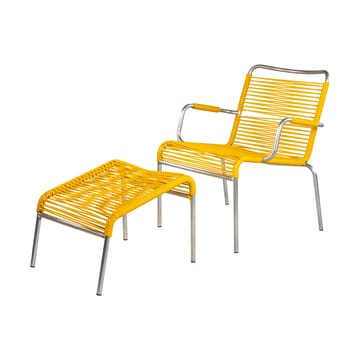 Mya Lounge karmstol - Yellow - Fiam