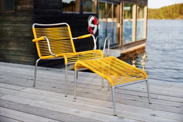 Mya Lounge karmstol - Yellow - Fiam