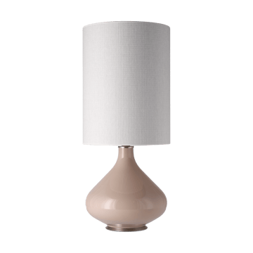 Flavia bordslampa beige lampfot - Babel Beige L - Flavia Lamps