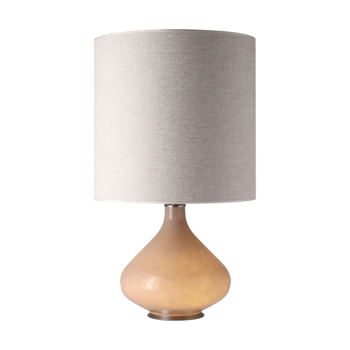 Flavia bordslampa beige lampfot, London Beige M Flavia Lamps