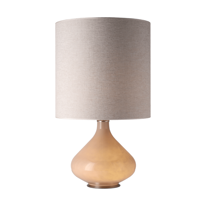 Flavia bordslampa beige lampfot, London Beige M Flavia Lamps