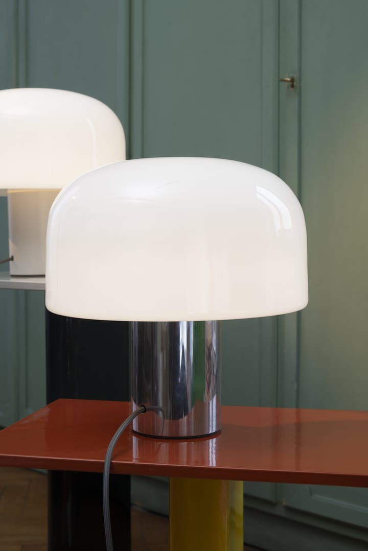 Bellhop bordslampa, Bright aluminum Flos