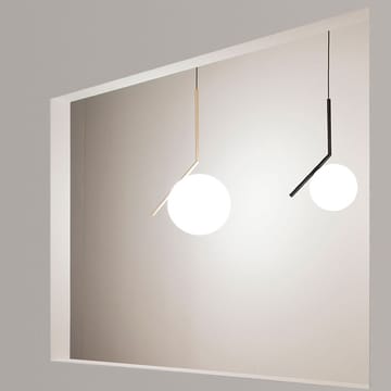 IC lights S1 pendel - svart, opal - Flos