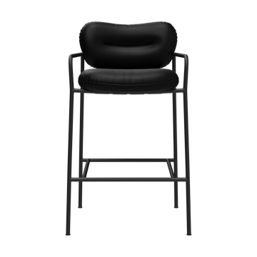 Bollo barstol low 65 cm - Elmotique 99001 svart-svart - Fogia