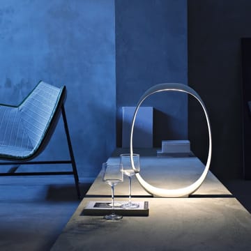 Anisha grande bordslampa - vit - Foscarini