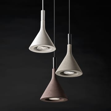 Aplomb mini pendel - brun, marrone betong - Foscarini