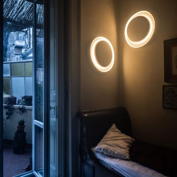 Bahia Mini vägglampa - vit, led, dimbar - Foscarini