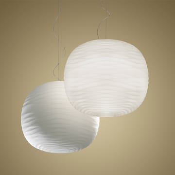 Gem pendel - vit, led, dimmer - Foscarini