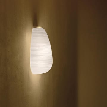 Rituals 1 semi vägglampa - bianco/bianco - Foscarini