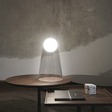 Satellight bordslampa - vit/transparent, led - Foscarini