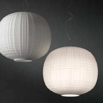 Tartan pendel - bianco - Foscarini