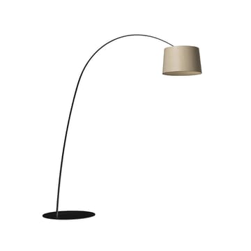 Twiggy Wood golvlampa - svart - Foscarini