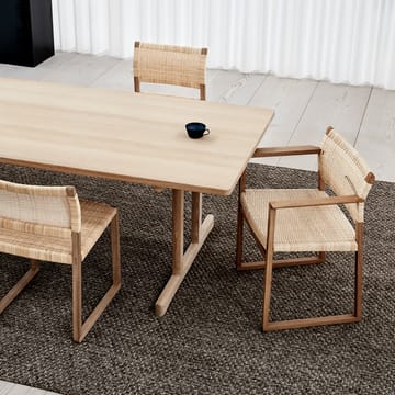 BM62 karmstol - Flätning natur-lackat ekstativ - Fredericia Furniture