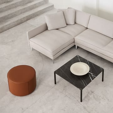 Mono sittpuff - Läder omni 307 cognac-Ø55 cm - Fredericia Furniture