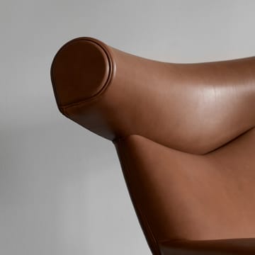 Wegner Ox fåtölj - Läder max 98-krom - Fredericia Furniture