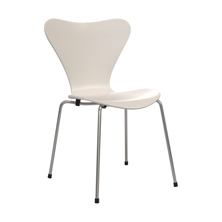 Sjuan 3107 7:14 AM stol - Beige-chrome - Fritz Hansen