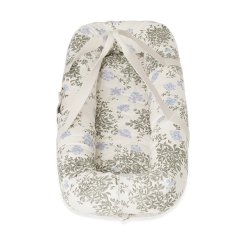 Plumbago satin quiltad babynest - 43x87x16cm - Garbo&Friends