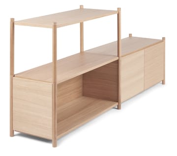 Sceene bookcase D - Ljus ek - Gejst