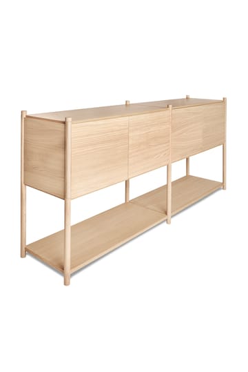 Sceene bookcase H - Ljus ek - Gejst