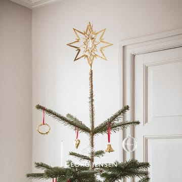 Christmas Collectibles toppstjärna stor - Guldpläterat - Georg Jensen